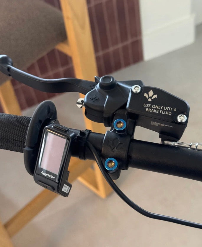 Formula titanium handbrake bolts