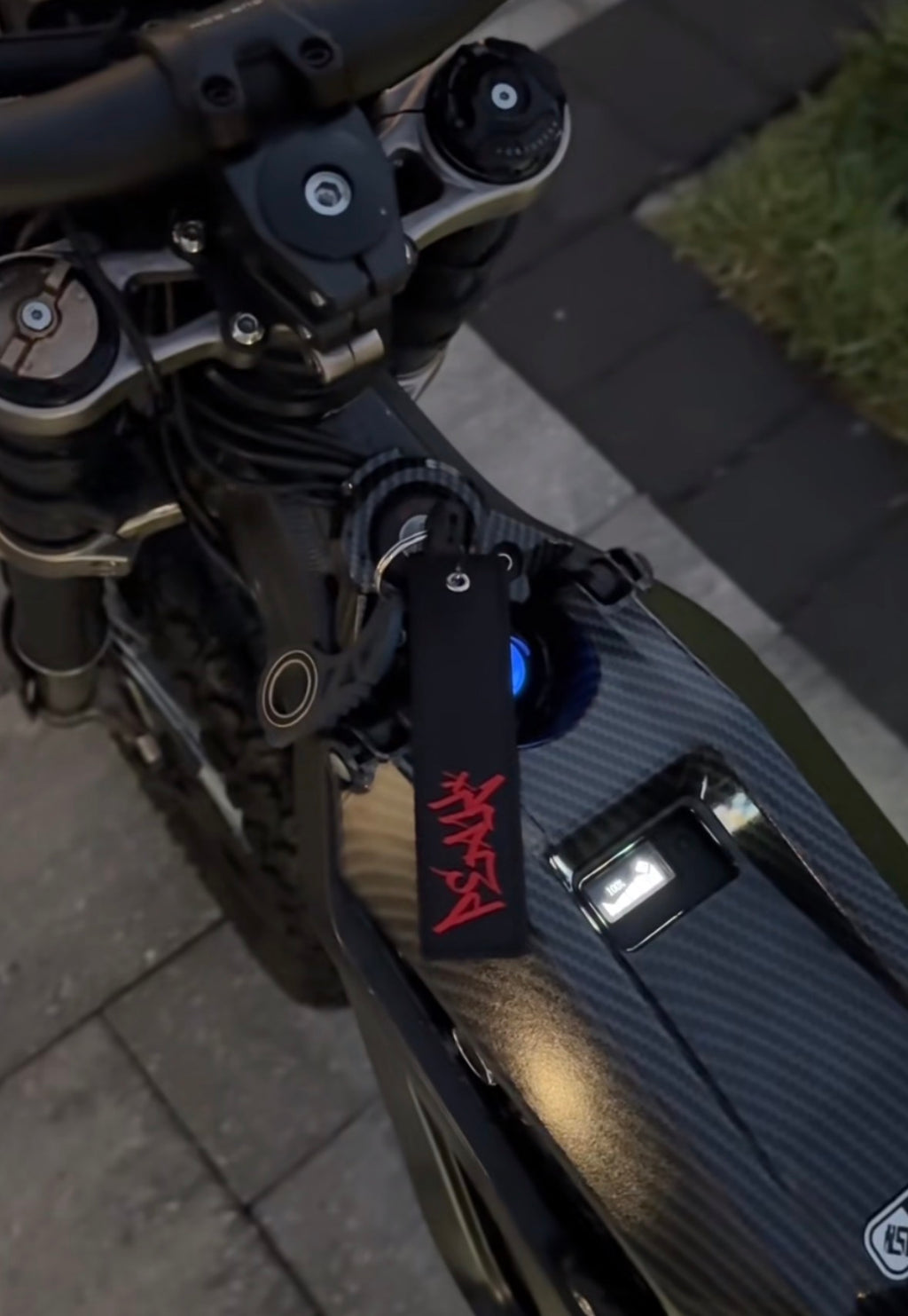 Heavy metal Key chain spinner