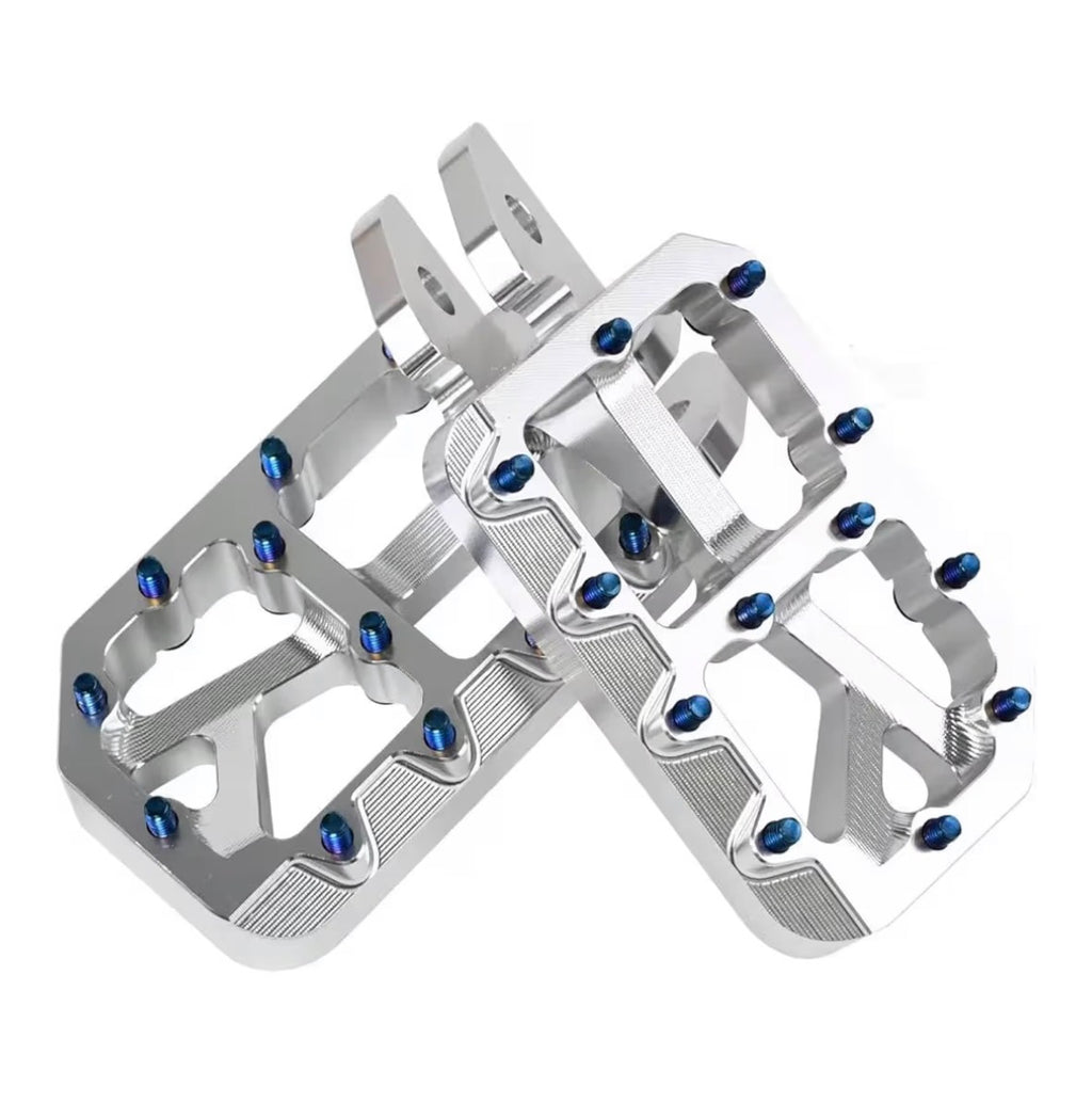 Titanium e-bike pegs