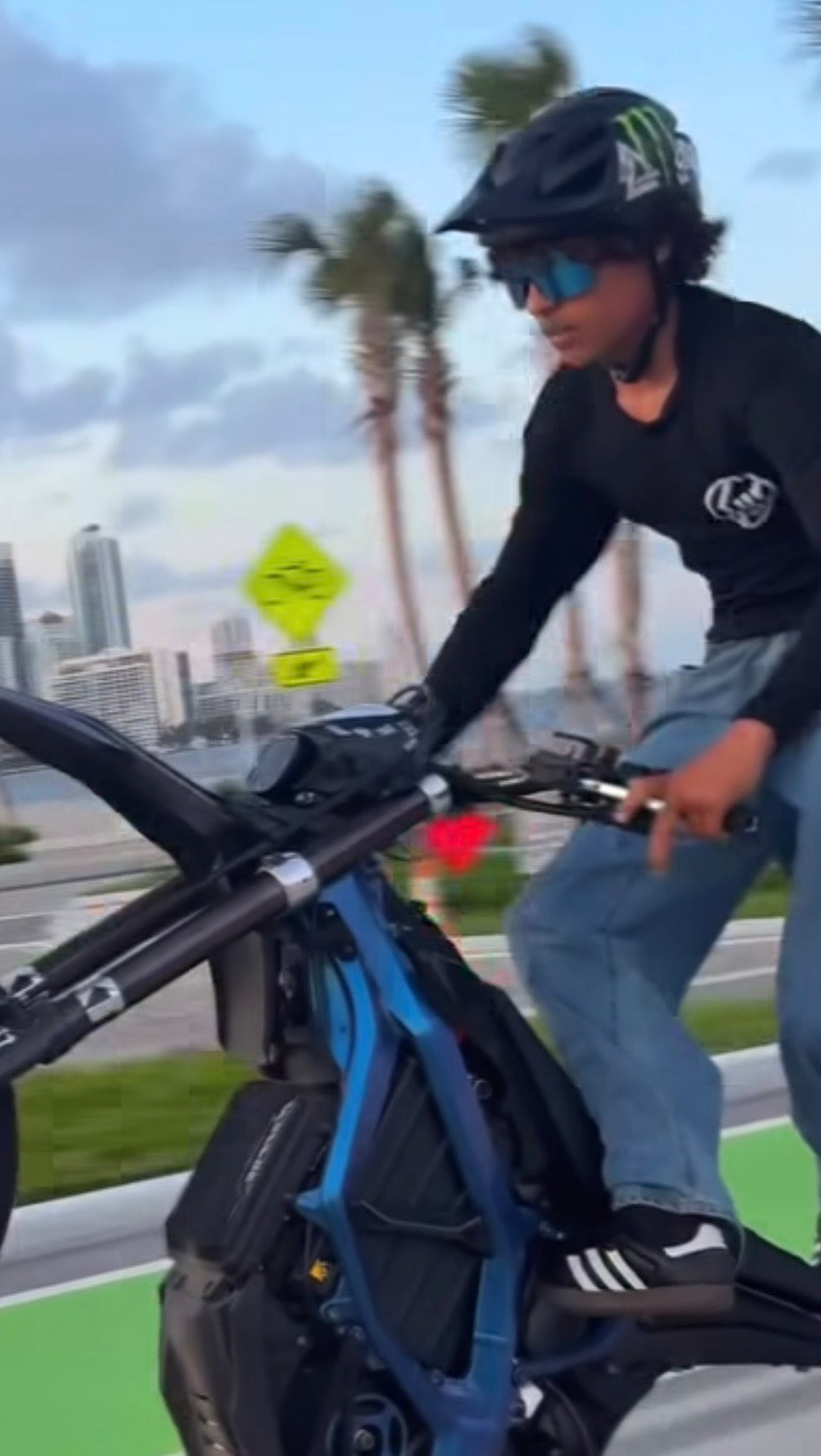 E-bike style glasses for riding