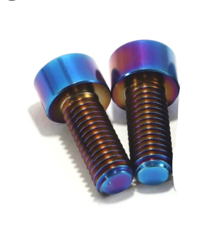 Formula titanium handbrake bolts